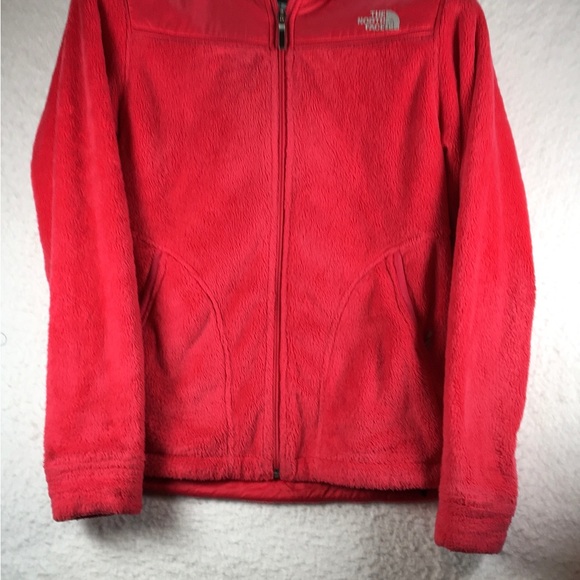 The North Face Jackets & Blazers - THE NORTH FACE Osito Women's Hooded Plush Fleece Jacket/Coat Size Small Pink